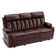 Zhanea Power Reclining Sofa with Heat and Massage,  3-Seat Dual Recliner Sofa