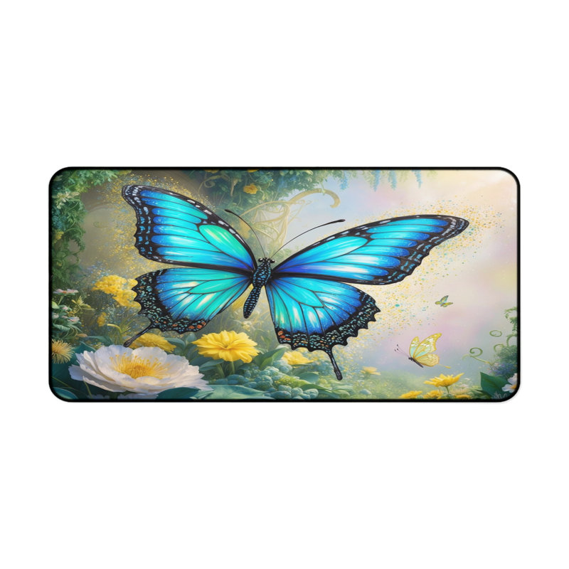 Polyester Desk Pad, 14.4x12.1