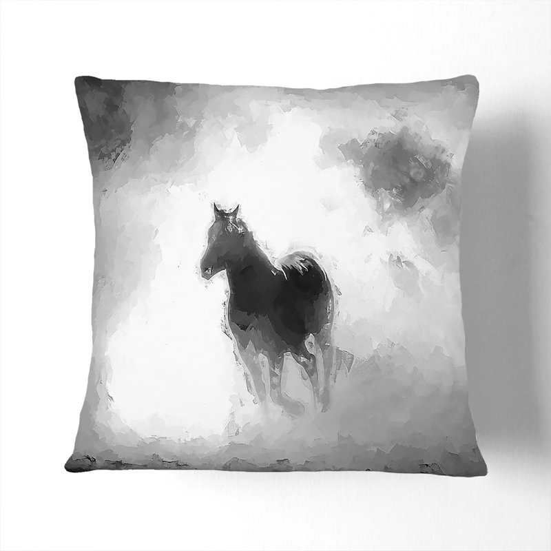Square Throw Cushion, 40cm H x 40cm W x 15cm D