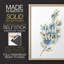Wildflower Sprig II, reproduction encadrée - bois massif-2004144639