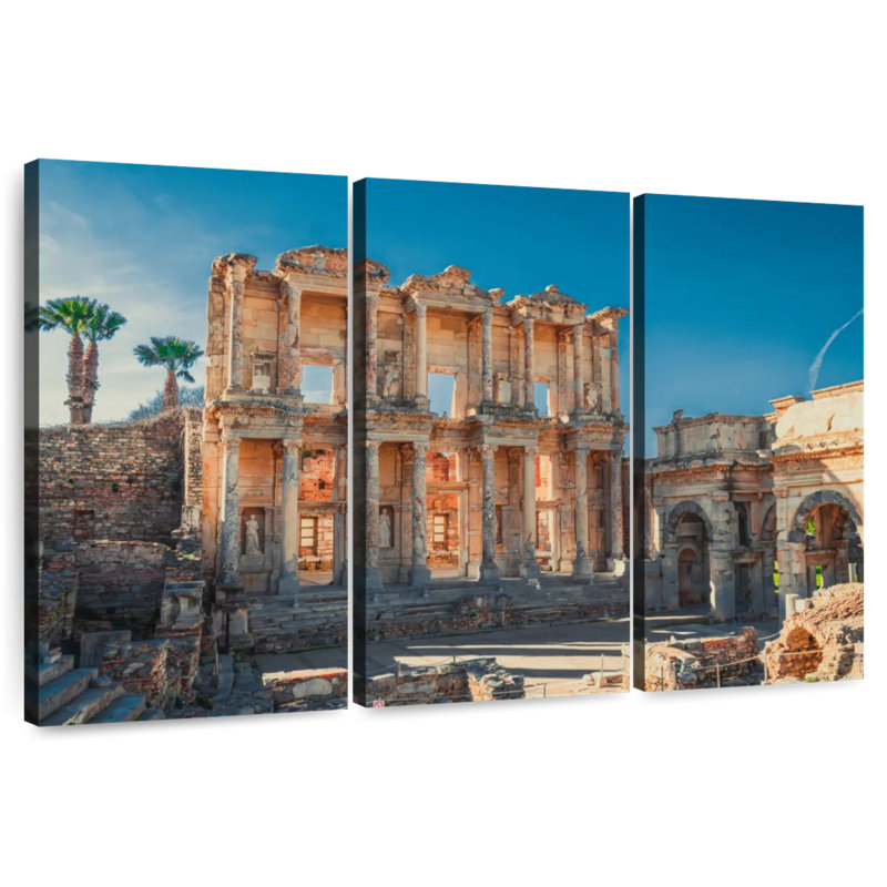 Rorry Celsus Library In Turkey, 36" H x 57" W