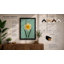 Minimalist Daffodil Botanical - Framed Print-2133417214-2133417215
