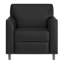 Chaise Adrey LeatherSoft avec structure aux coutures épurées-133597928-133597931