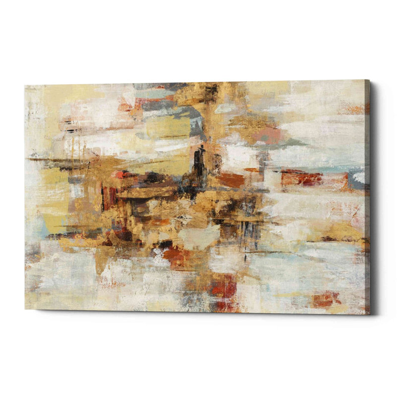 «Old Bridge Reminiscence» par Silvia Vassileva, art mural sur toile, H 18 po x l 26 po x p 0,75 po