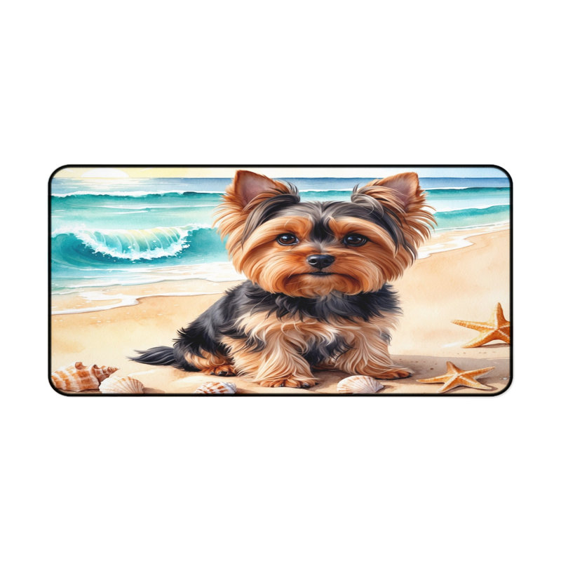 Polyester Desk Pad, 14.4x12.1