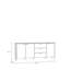 SAITAMA 81.1cm Sideboard