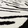 Alaisdair Tiger Animal Print Black/White Rug