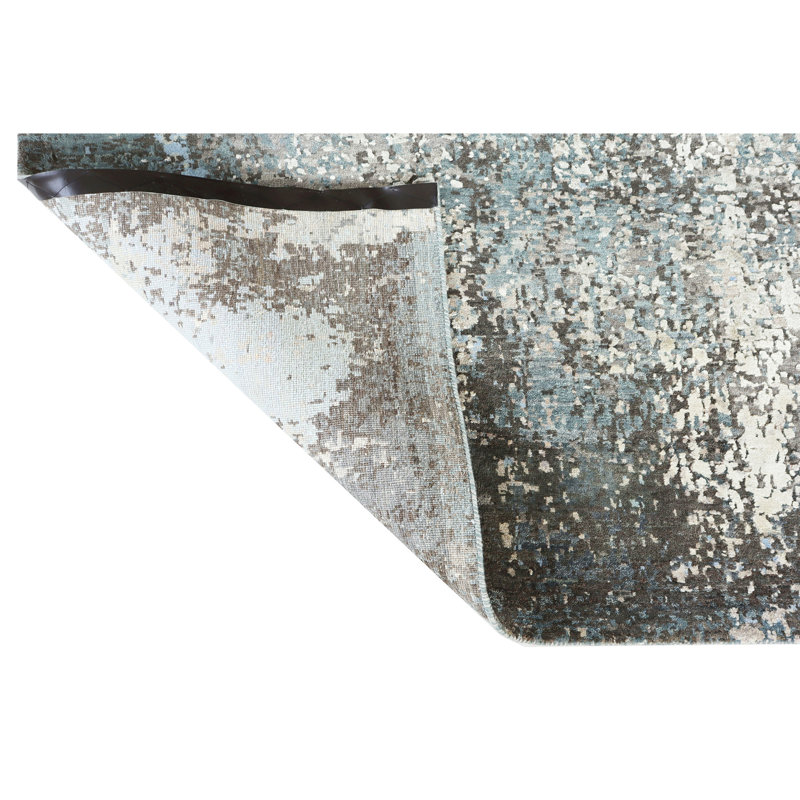 Area Rug in Gray/Charcoal, Rectangle 8' x 10'