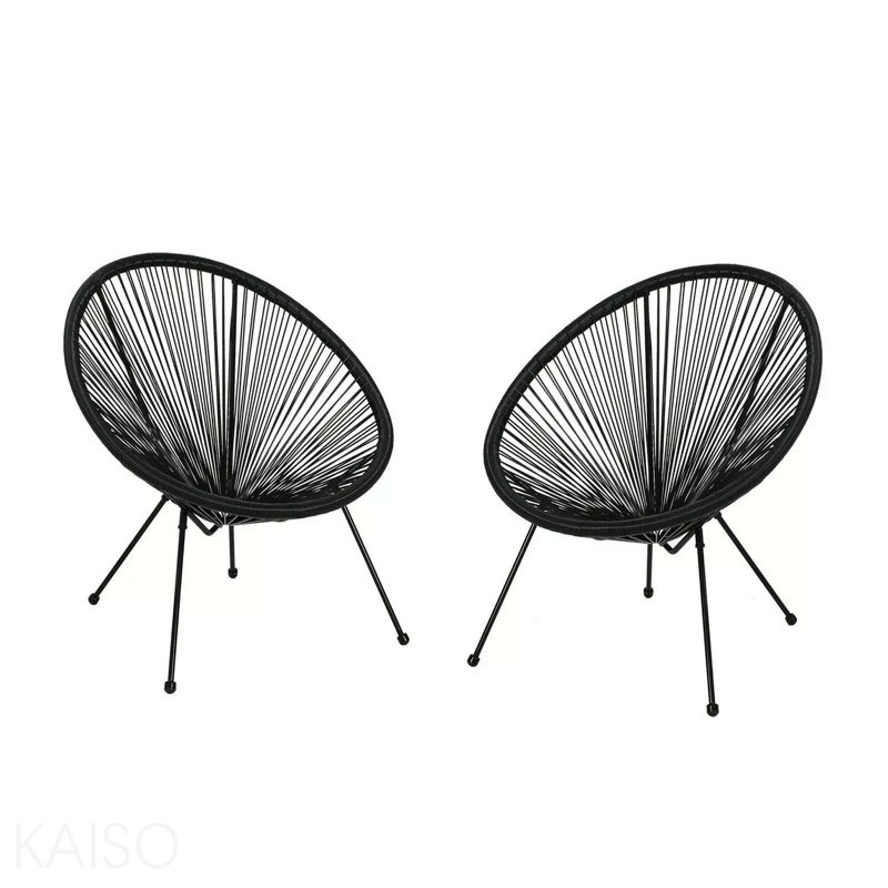 Chaise (ensemble de 2) - Noir