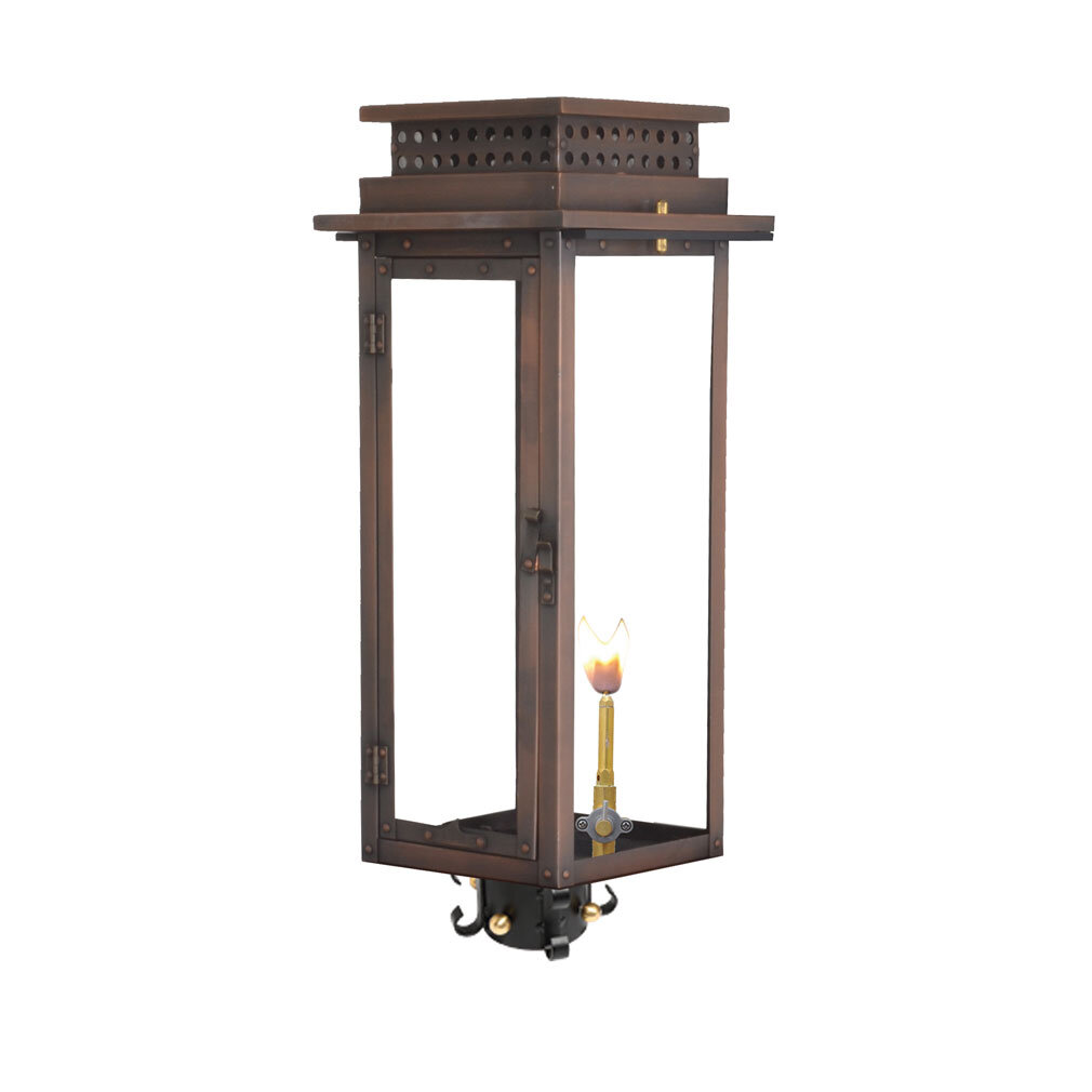 Longshore Tides Booneville Gas Powered Outdoor Lantern | Wayfair