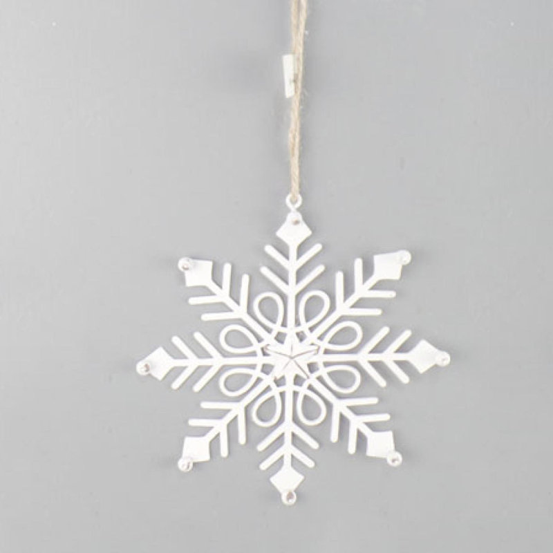 Ornement suspendu flocon de neige