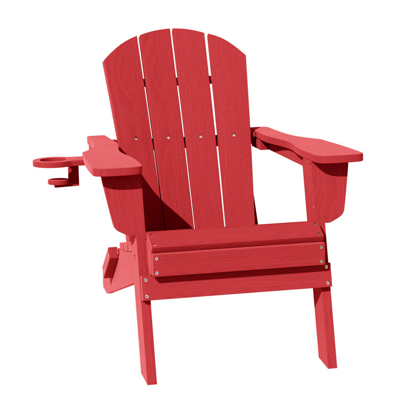 Chaise Adirondack bleu marine, Rouge