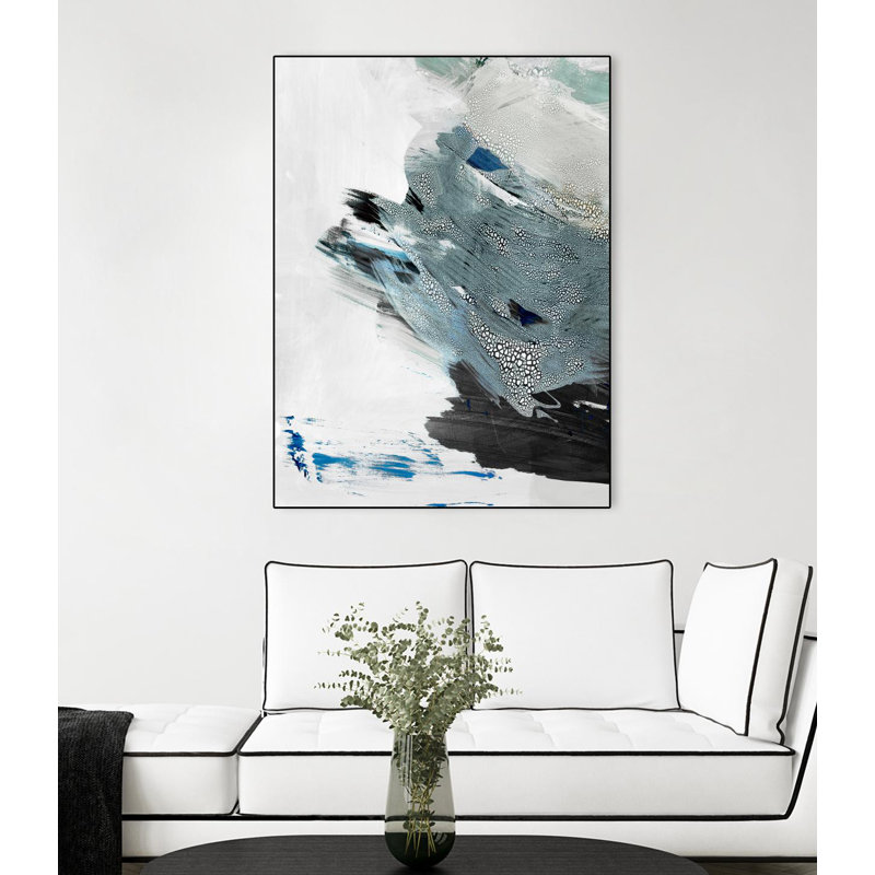 «Dazzle I», toile encadrée par Giant Art, H 40 po x l 30 po