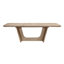 Magnifique ensemble de salle à manger extensible 9 pièces avec chaises rembourrées, pour les salles à manger de style campagne moderne-1584563055