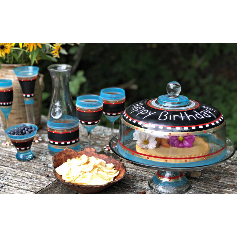 Mosaic Chalk Schutzer Cake Stand