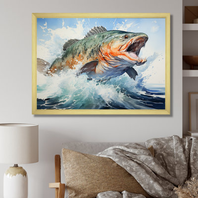 Pêche, rêves sur toile