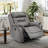 38.2" Wide Modern and Soft Vegan Leather Swivel and Glider Manual Recliner (Set Of 2)-982007263