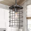 Luminaire suspendu cage cylindrique 1 lumière Ifill