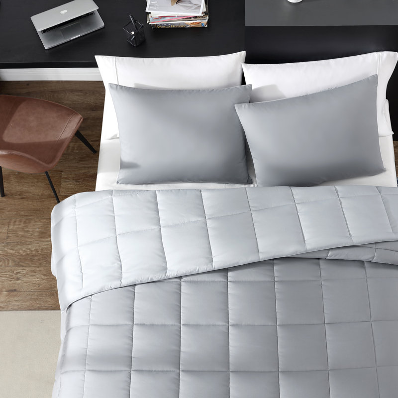 Nautica Longdale Cozy Reversible Comforter Set, Twin Comforter + 1 Standard Sham