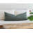 Green Thai Handwoven Cotton Lumbar Pillow Cover, Decorative Accent-118573947-118573940