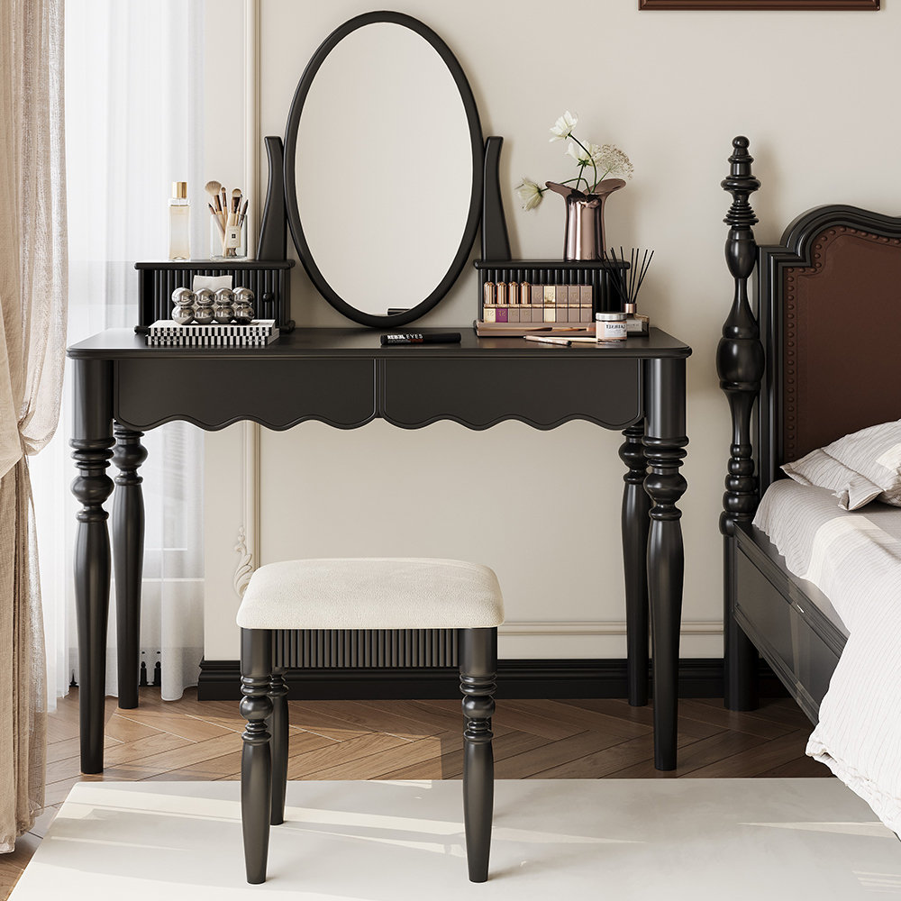 Parkerlees Vintage Solid Wood Desk Dresser | Wayfair