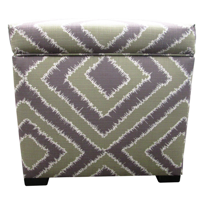 Aubrelle Upholstered Ottoman, Nouveau Amethyst