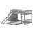 Stairway Twin Over Twin Bunk Bed With Two Drawers And Slide-101716719