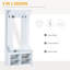 Hall Tree 80cm Wide with Shoe Storage