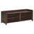 Distressed Shutter Storage Bench with Acacia Veneer-106900668