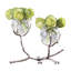 Twig Handcrafted Glass Table Vase-20578741