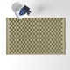 Rafaela Checkered Handmade Flatweave Wool Area Rug