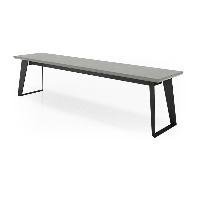 Amsterdam Dining Bench, Gray
