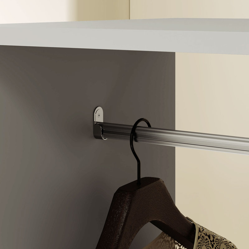 Shonia 60cm Rolling Clothing Rack