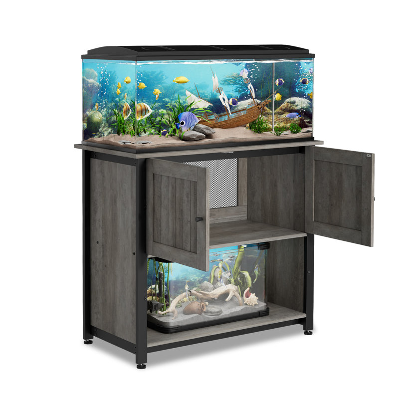 Kober Aquarium Stand, Gray