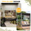 Outdoor Open-sided Storage Shed-1084195789