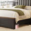 Farmhouse Wooden Panel Bed with Slatted Headboard -1934066787-1936342575