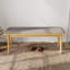 Upholstered Solid Wood Bench-842186851-842186850-842186849