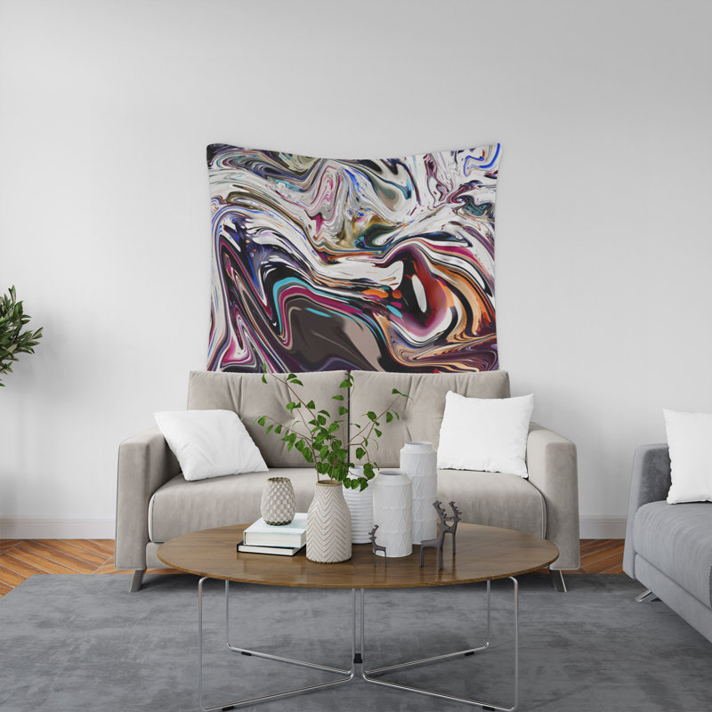 Tapisserie murale, H 88 po x l 104 po