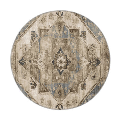 Rustic Grandeur Indoor And Outdoor Area Rug