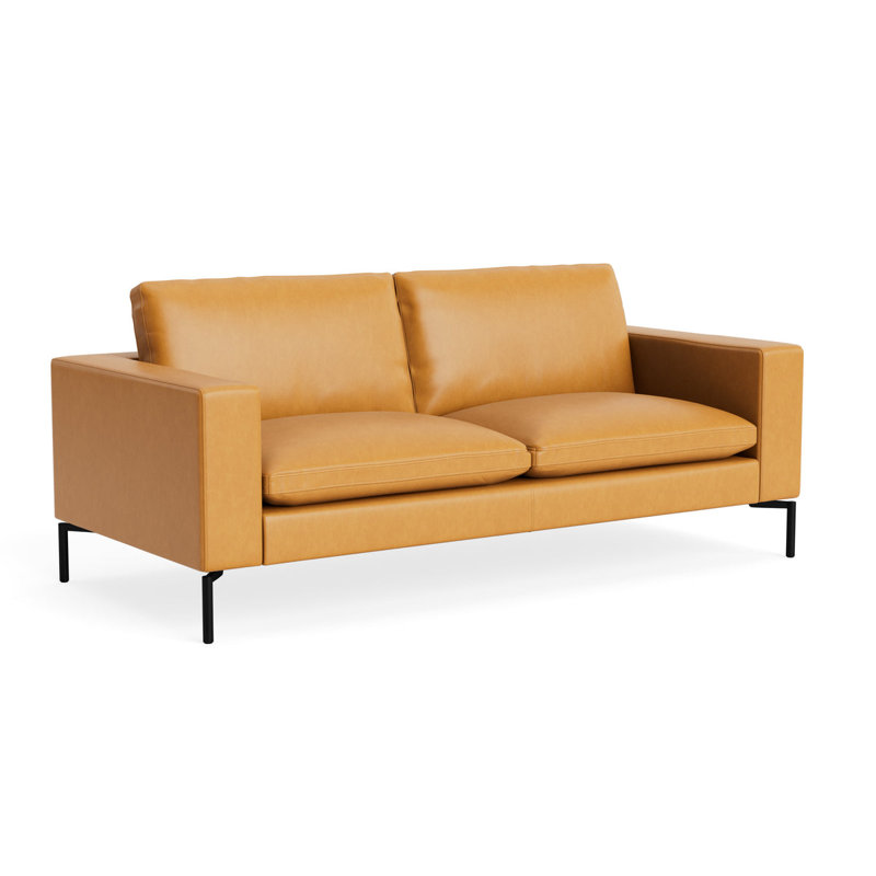 MTO - The New Standard Sofa, 32" H x 78" W x 35" D, Canyon Leather