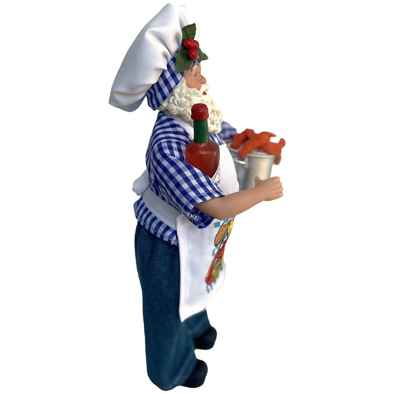 12” Seafood Boil Santa