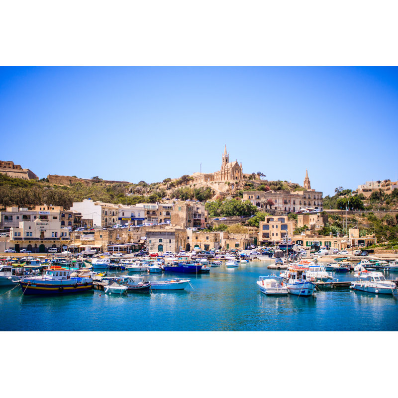 Gozo Island by Fine Art And Commercial Photographer Based In Belgrade, Serbia. - Wrapped Canvas Print, 51cm H x 76cm W