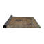 Tapis traditionnel brun clair / bleu Back Bay-910029917
