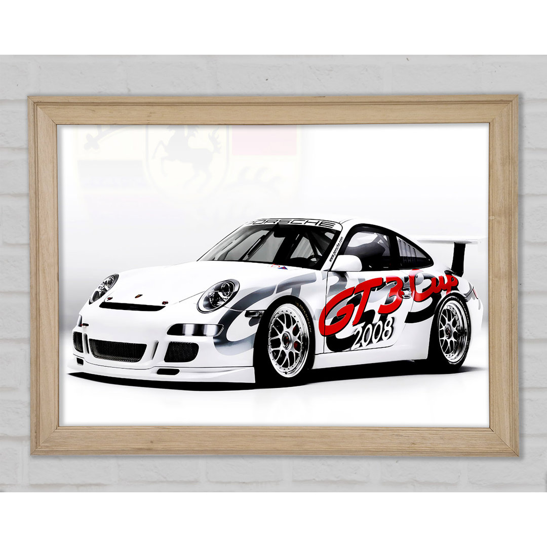 Porsche 911 GT3 B N W Rot - Druck