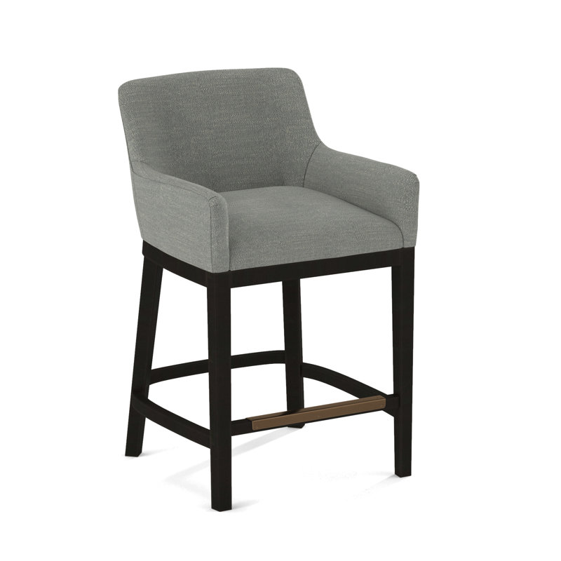 Upholstered Stool, Espresso, 61597-78