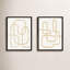 Line Works In White Painting by StudioM-440827452-440827455