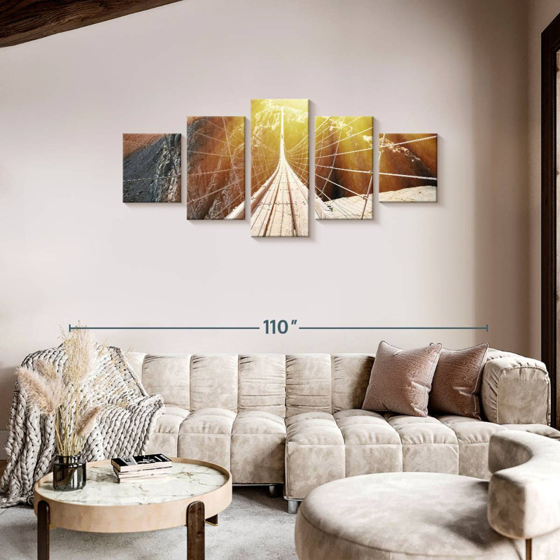Trift Bridge, 36" H x 80" W