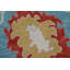 Tapis bleu All-Over Oushak 9 x 12