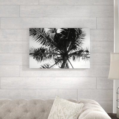 Palm Tree Looking Up III by Debra Van Swearingen - Wrapped Canvas Print