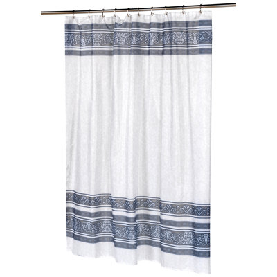 Rideau de douche simple Fleur